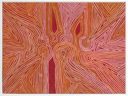 Mina Mina Jukurrpa III Canvas Art Print