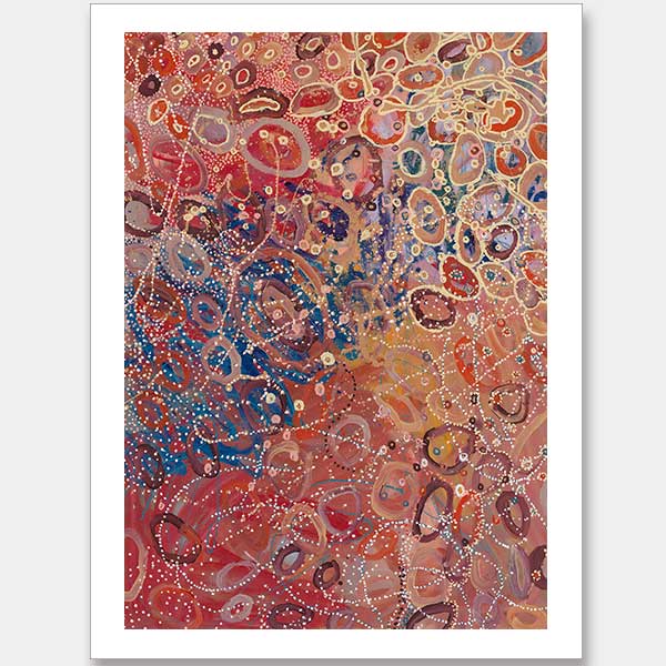 Janganpa Jukurrpa Unframed Art Print