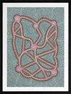 Ngapa Jukurrpa III Green Framed Art Print