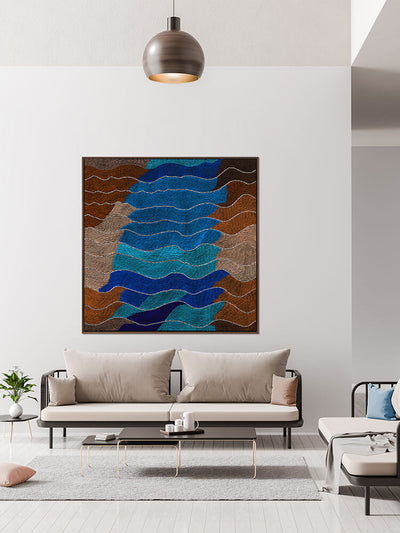 Mina Mina Jukurrpa VII Canvas Art Print | Lifestyle