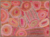 Ngapa Jukurrpa IV Red Canvas Art Print