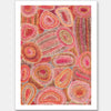 Ngapa Jukurrpa IV Red Unframed Art Print