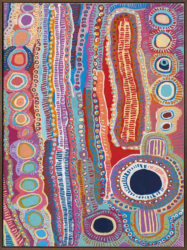 Malikijarra Jukurrpa Canvas Art Print