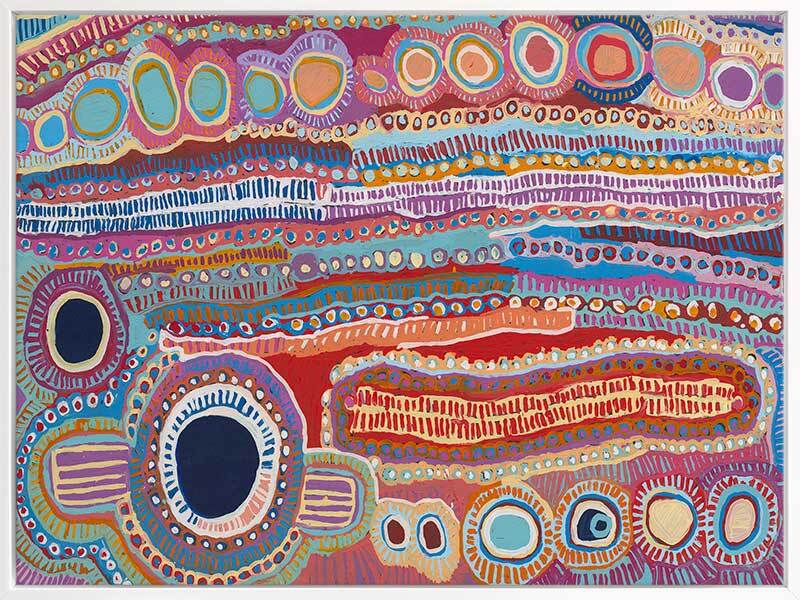 Malikijarra Jukurrpa Canvas Art Print