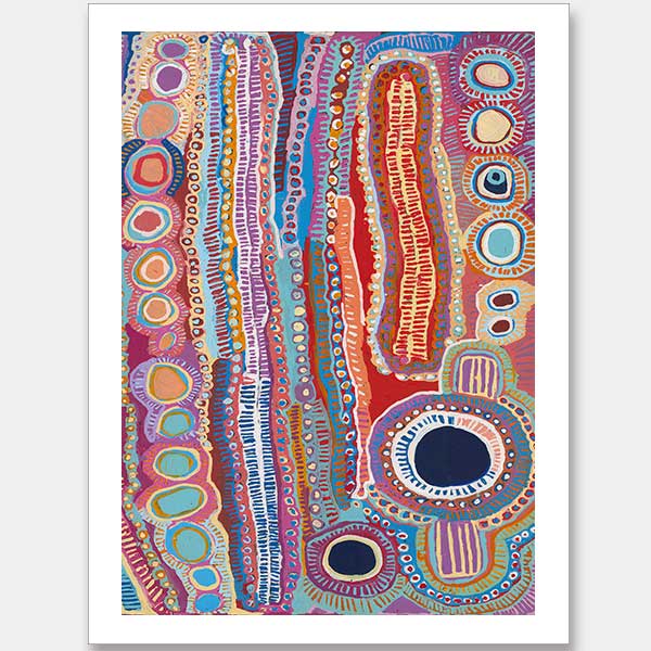 Malikijarra Jukurrpa Unframed Art Print