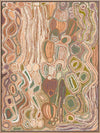 Mina Mina Jukurrpa VIII Neutral Canvas Art Print