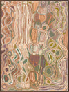 Mina Mina Jukurrpa VIII Neutral Canvas Art Print