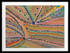 Wakirlpirri Jukurrpa Multicolour Framed Art Print