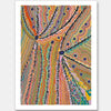 Wakirlpirri Jukurrpa Multicolour Unframed Art Print