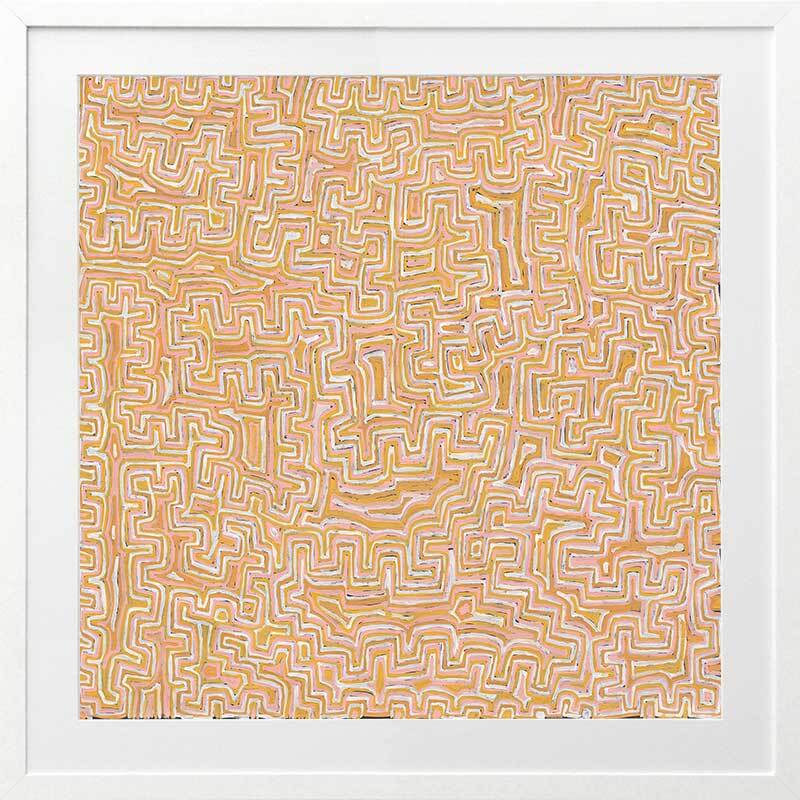 Lukarrara Jukurrpa  Framed Art Print