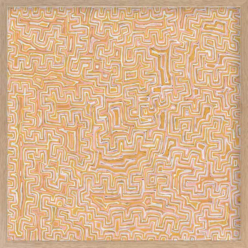 Lukarrara Jukurrpa  Framed Art Print