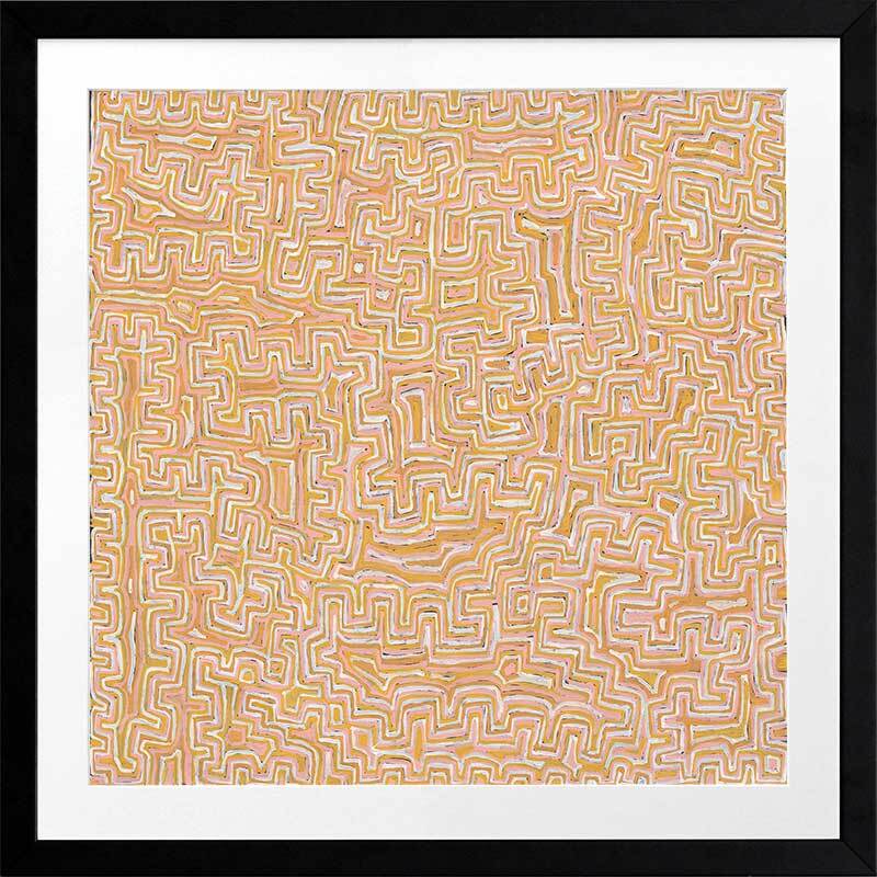 Lukarrara Jukurrpa  Framed Art Print