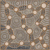 Wanakiji Jukurrpa Brown Canvas Art Print