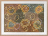 Yankirri Jukurrpa III Multicolour Framed Art Print