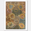 Yankirri Jukurrpa III Multicolour Unframed Art Print