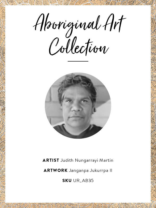 Janganpa Jukurrpa II Unframed Art Print