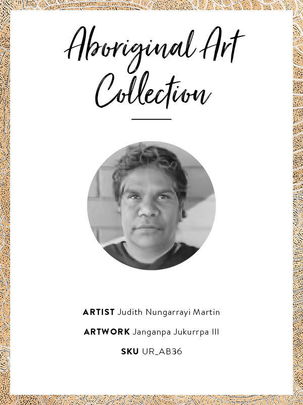 Janganpa Jukurrpa III Canvas Art Print