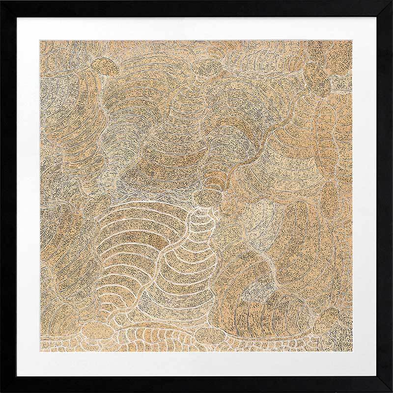 Janganpa Jukurrpa III Framed Art Print