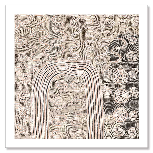 Wardapi Jukurrpa Unframed Art Print