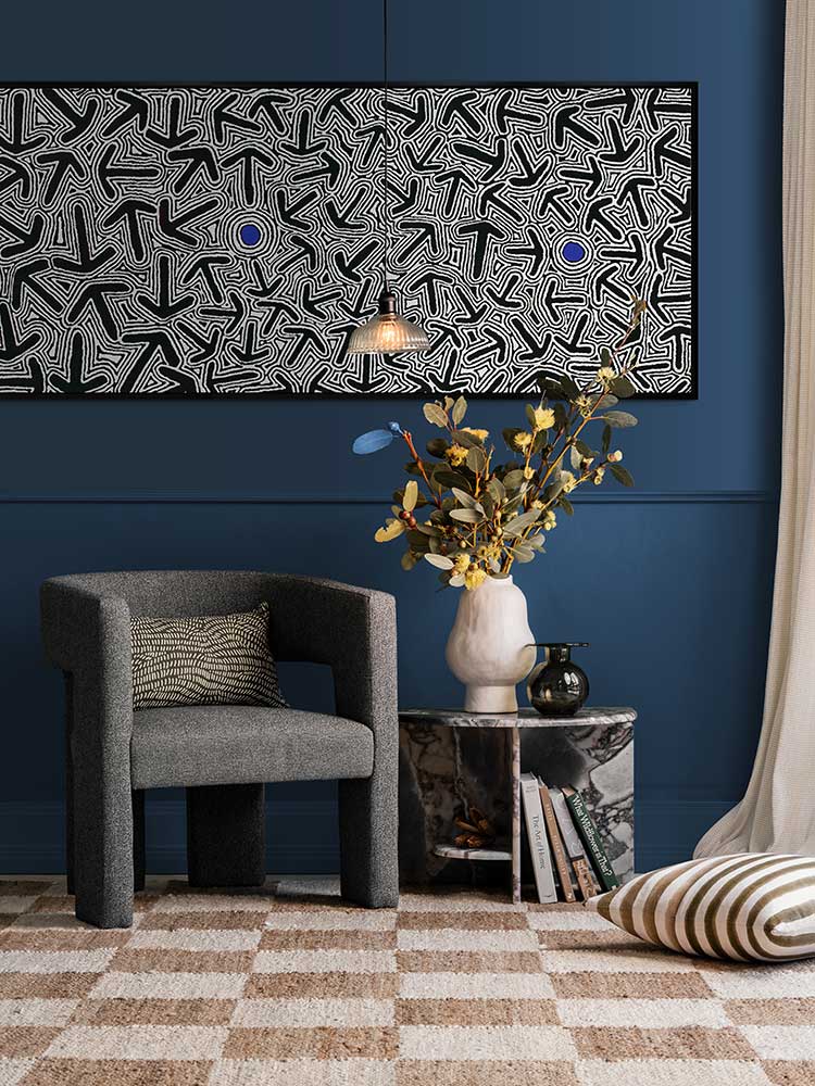 Yankirri Jukurrpa I Canvas Art Print | Lifestyle