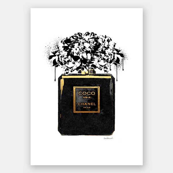 Coco Noir Unframed Art Print