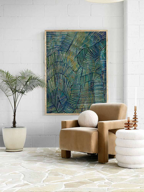 Dhala-bu-nya Framed Art Print | Lifestyle