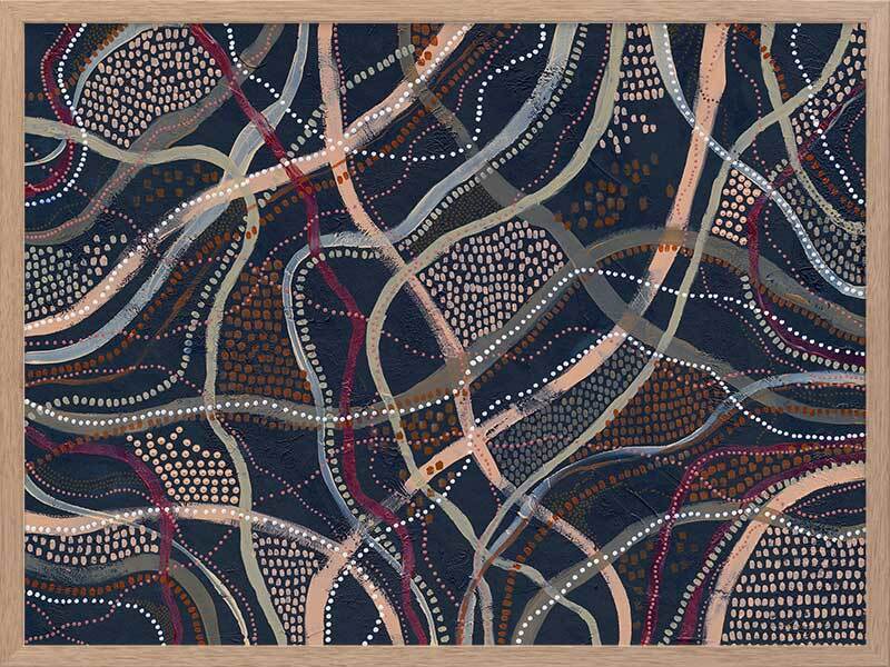 Winya, Bungu Framed Art Print