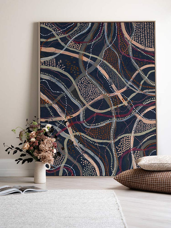 Winya, Bungu Canvas Art Print | Lifestyle