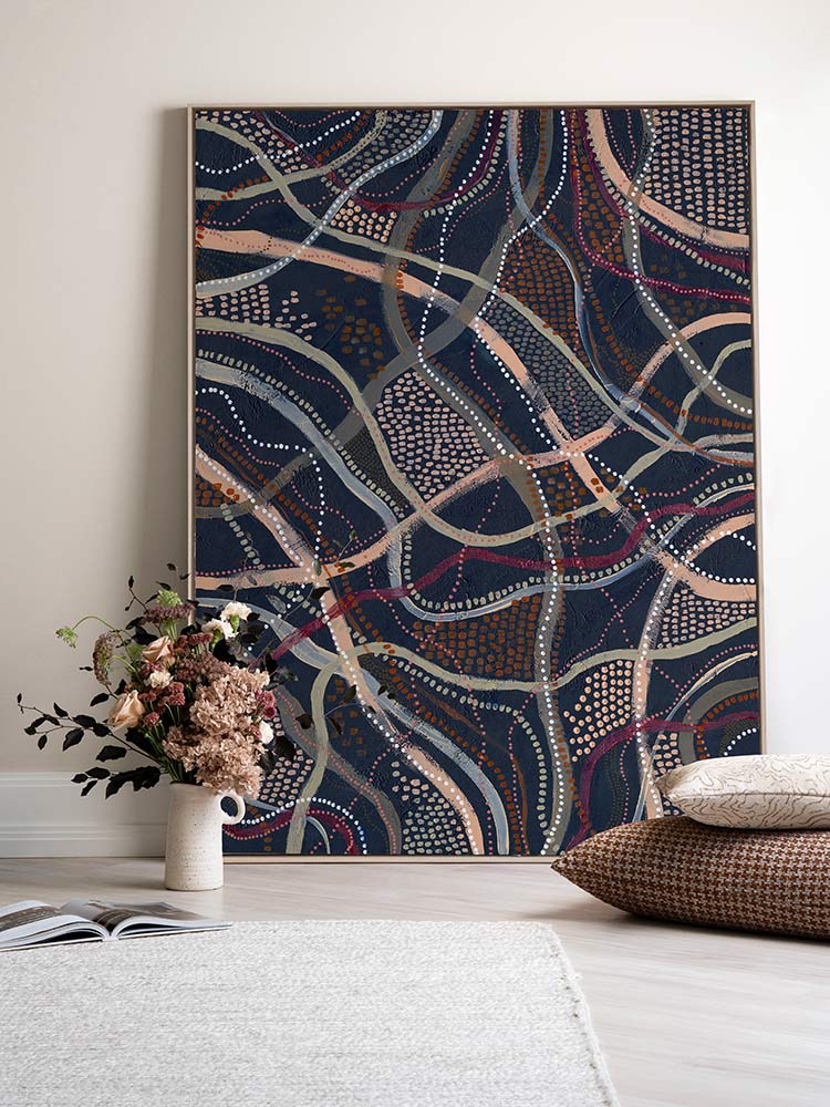 Winya, Bungu Canvas Art Print | Lifestyle