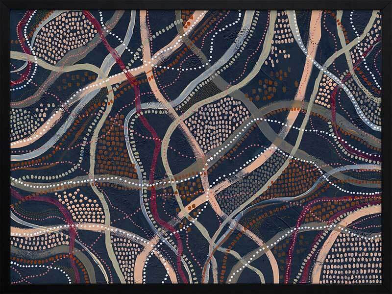 Winya, Bungu Framed Art Print