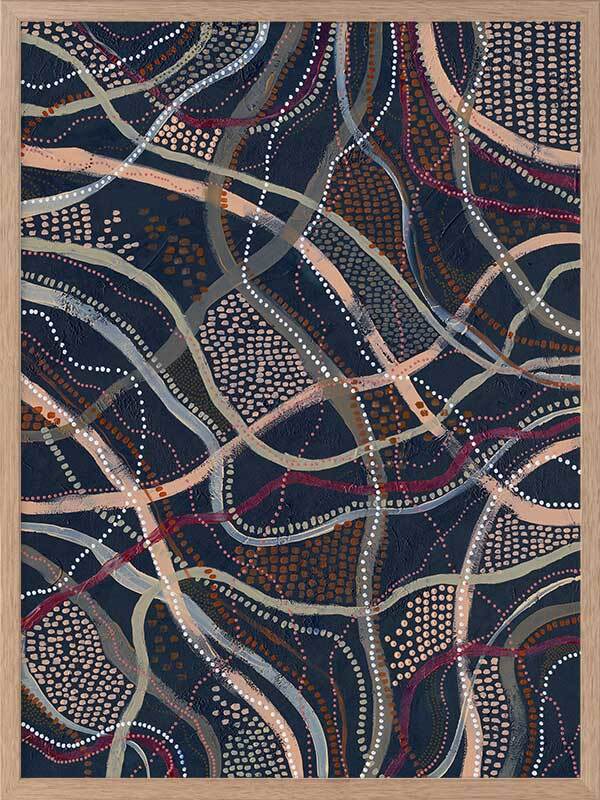 Winya, Bungu Framed Art Print