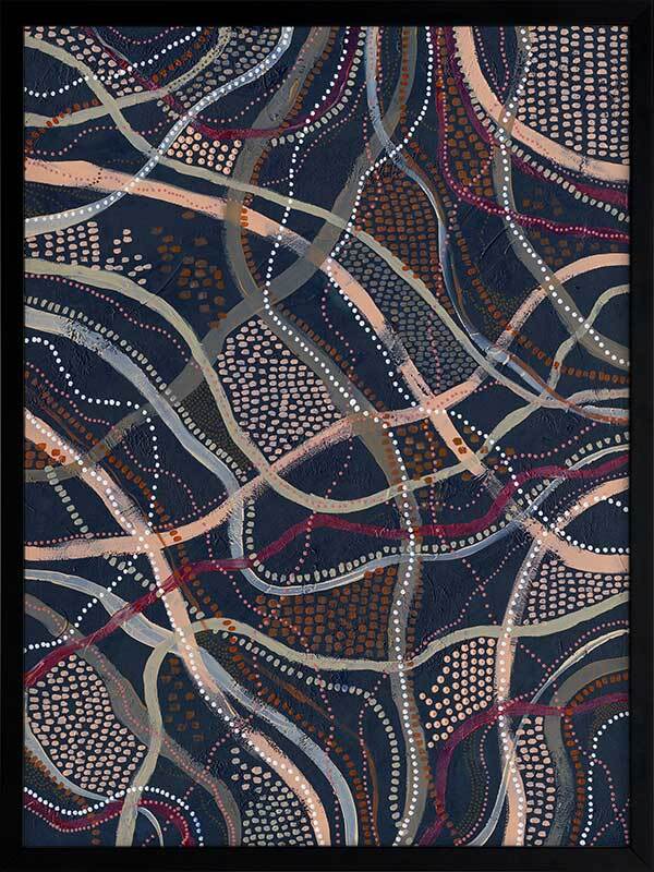 Winya, Bungu Framed Art Print