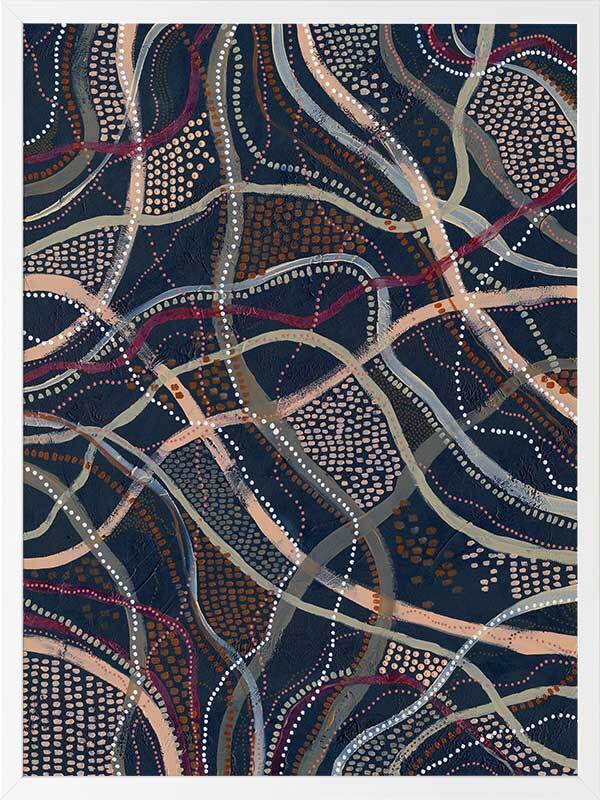 Winya, Bungu Framed Art Print