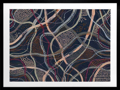 Winya, Bungu Framed Art Print