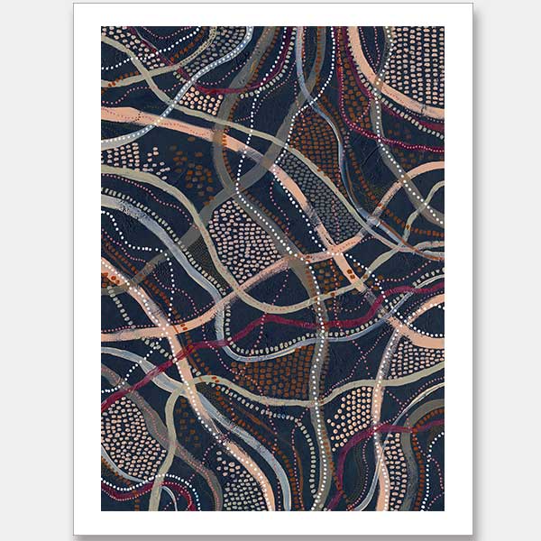 Winya, Bungu Unframed Art Print