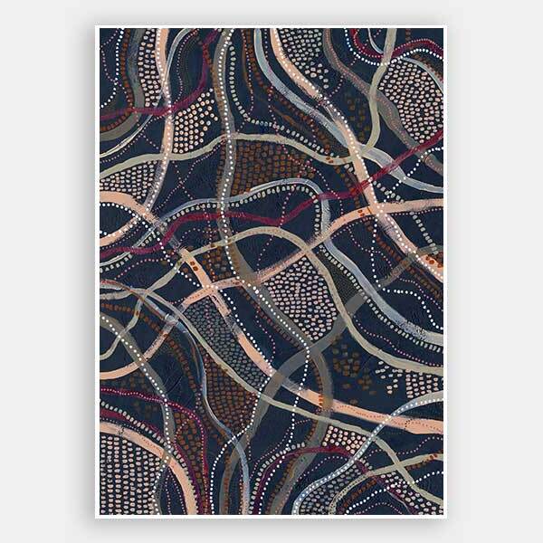 Winya, Bungu Unframed Art Print