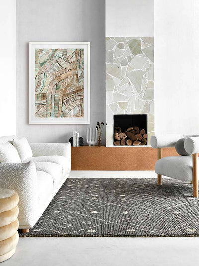 Dhala-bu-nya Bula Green Framed Art Print | Lifestyle