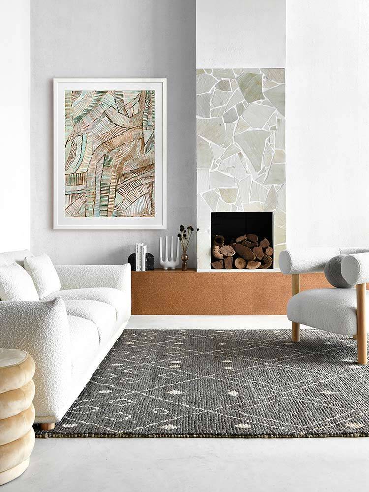 Dhala-bu-nya Bula Green Framed Art Print | Lifestyle