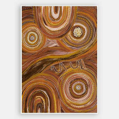 Ngurrbul Dark Unframed Art Print