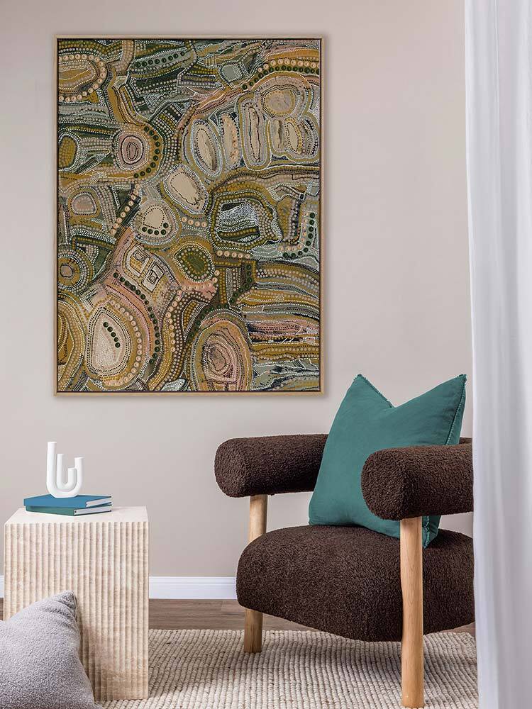 Wiraywinhangin Marramarra Canvas Art Print | Lifestyle