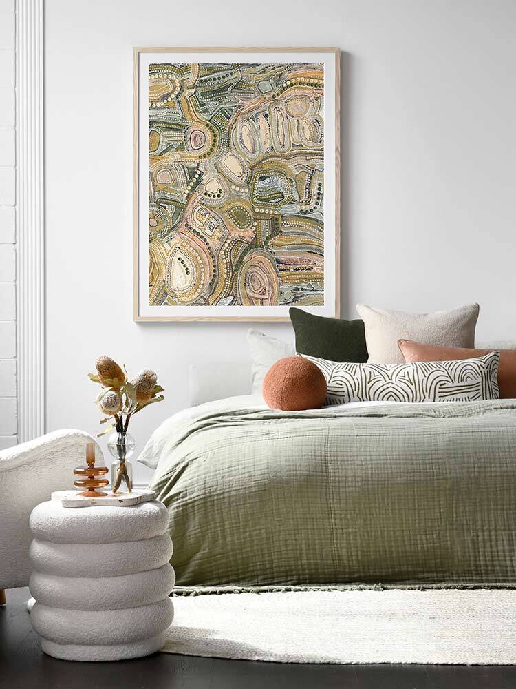 Wiraywinhangin Marramarra Framed Art Print | Lifestyle