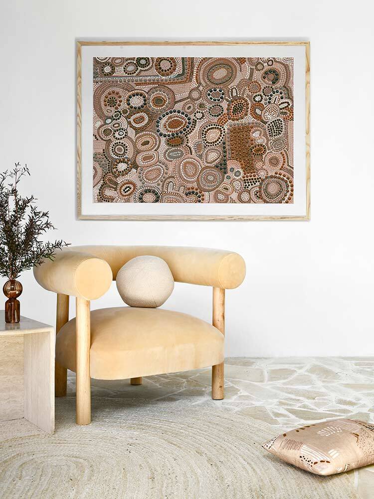 Dharrang Framed Art Print | Lifestyle