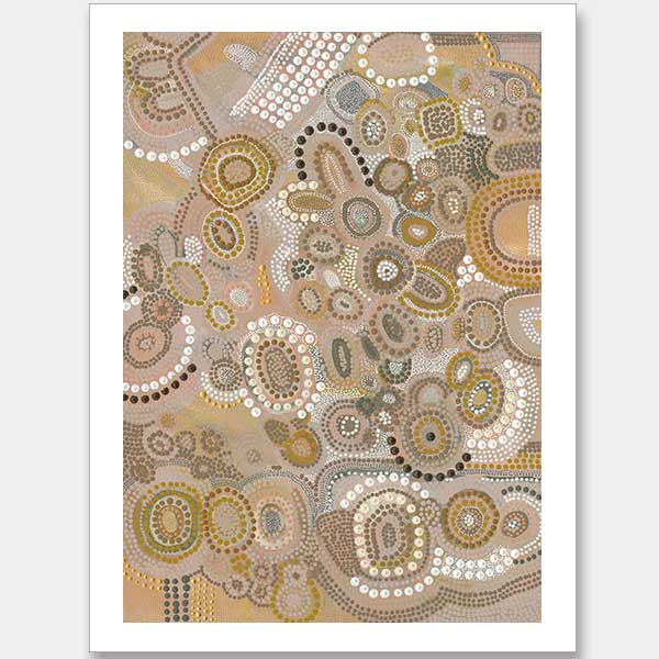 Nganhali Unframed Art Print