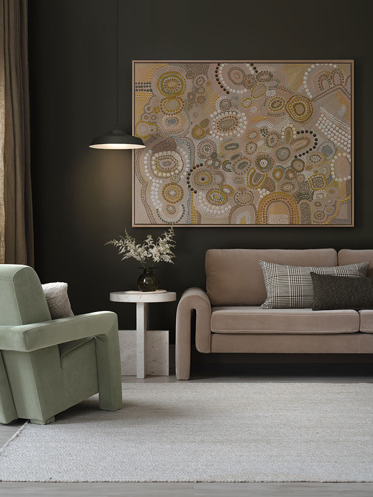 Nganhali Canvas Art Print | Lifestyle