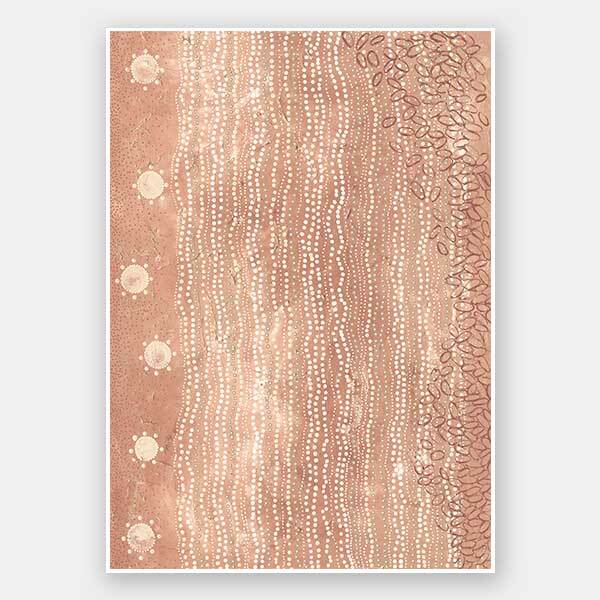 Wubunginya Peach Unframed Art Print