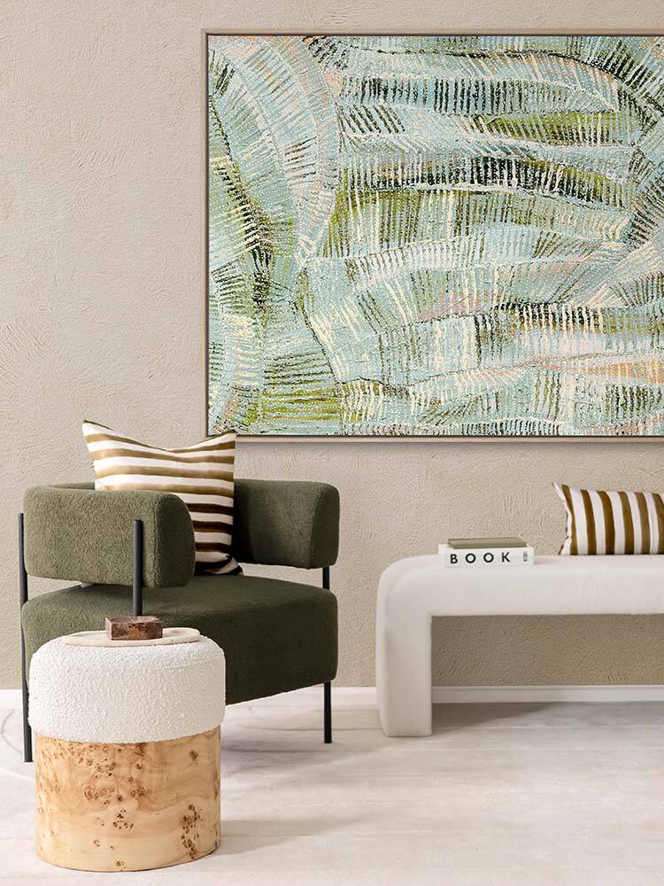 Dhala-Bu-Nya Green Canvas Art Print | Lifestyle