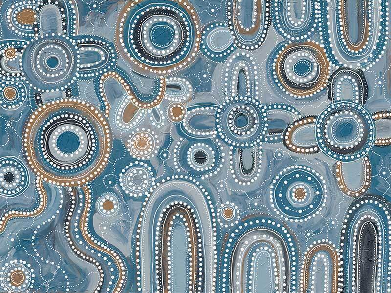Aboriginal Art Indigenous Aboriginal Wall Artwork Urban Road