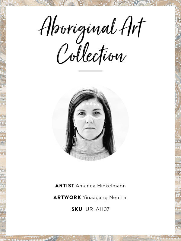 Yinaagang Neutral Unframed Art Print