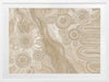Bila III Neutral Framed Art Print