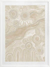 Bila III Neutral Framed Art Print